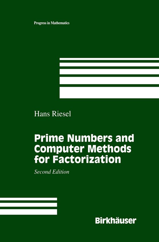 Progress in Mathematics126- Prime Numbers and Computer Metho ... - cover