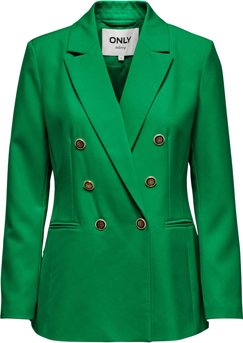 Only Blazer Onlastrid Life L/s Fitted Blazer Cc 15245222 Green Bee Dames Maat - 34