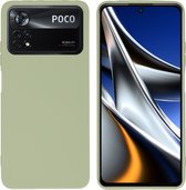 iMoshion Hoesje Geschikt voor Xiaomi Poco X4 Pro 5G Hoesje Siliconen - iMoshion Color Backcover - groen
