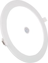 SINCELIGHT Bombilla LED con sensor de movimiento de 9 W E26, PIR