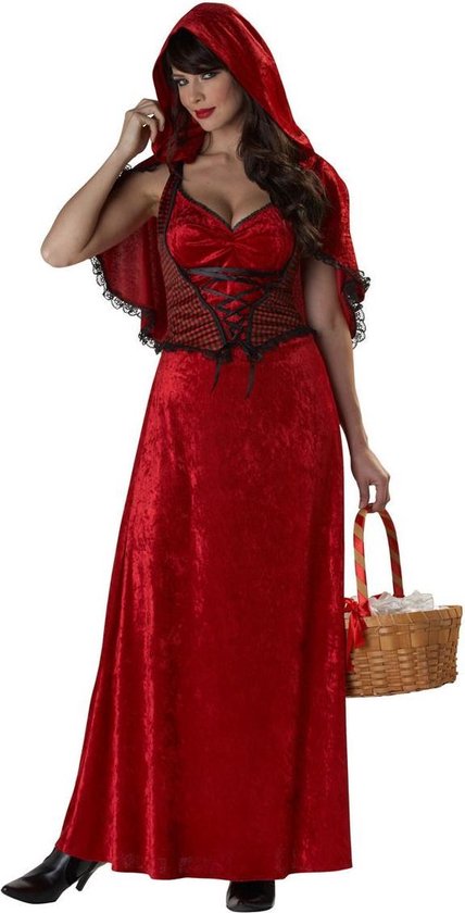 "Roodkapje kostuum voor vrouwen - Verkleedkleding - XL"