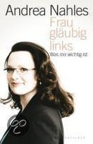 Frau, gläubig, links