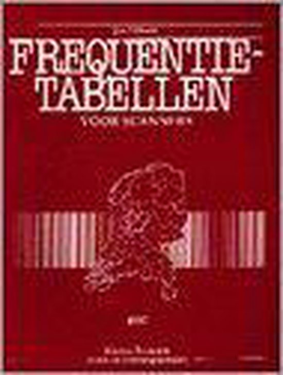 Frequentietabellen voor scanners ed. 1997 theorie- of leerbo ... - cover
