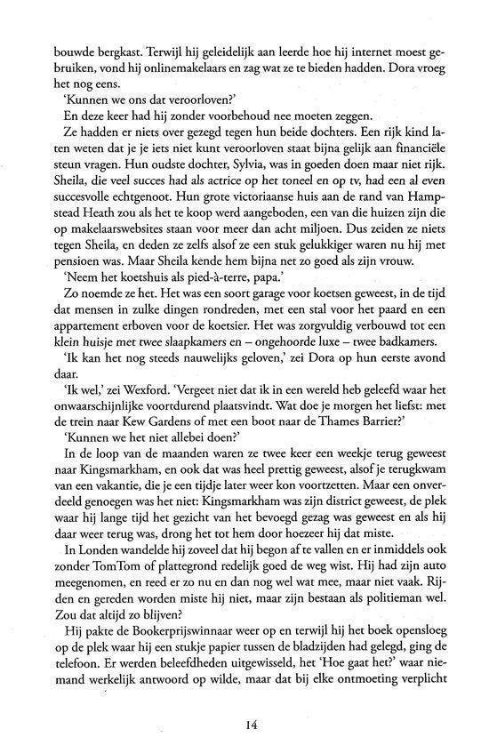 Pagina 14 van een boek met tekst.