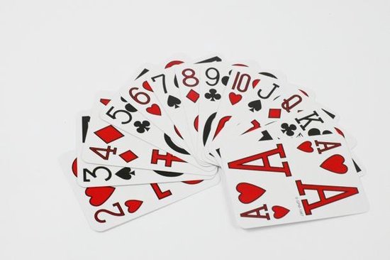 Afbeelding van het spel Speelkaarten met extra grote symbolen
