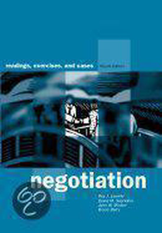 Negotiation - cover