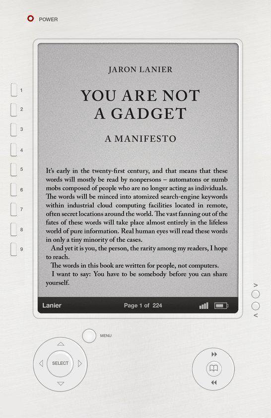 You Are Not A Gadget (Air/Exp) - cover