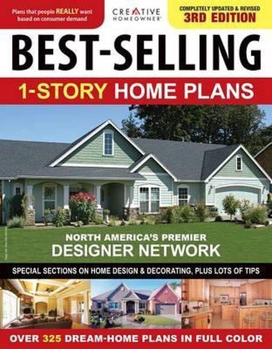 Best Selling 1 Story Home Plans Editors Of Creative Homeowner 