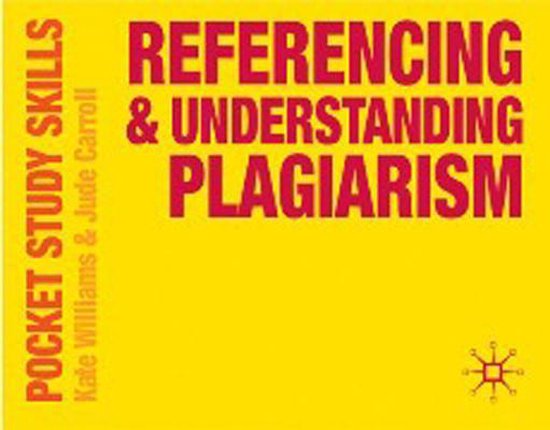 Referencing and Understanding Plagiarism - cover