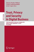 Lecture Notes in Computer Science 9264 - Trust, Privacy and Security in Digital Business