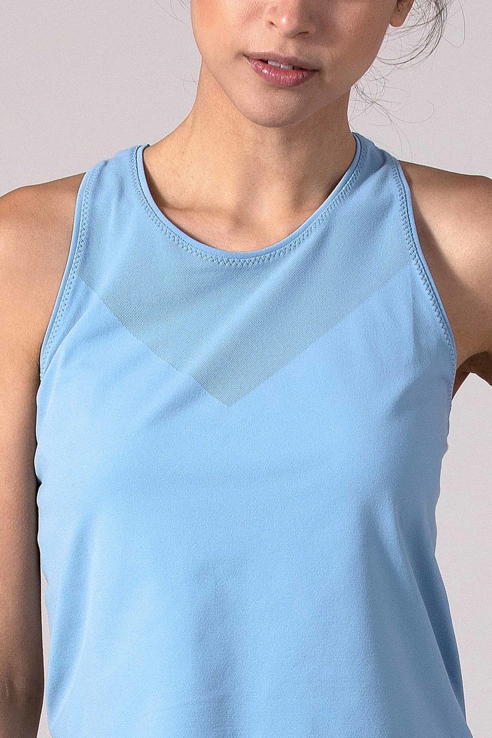 REVIVE Douro - Sport Tanktop Dames - Yoga - Ashley Blue - Maat S