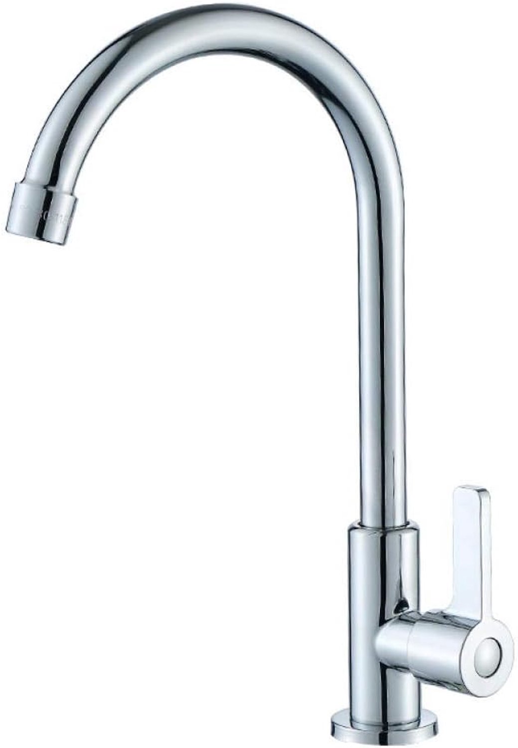 Enkele gootsteenkraan - draaibaar - roestvrij staal - modern design voor keuken en badkamer - ServiceTopper