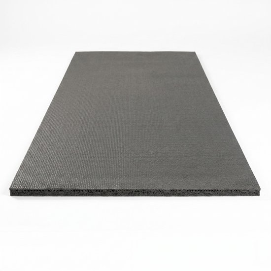 ANRO Yogamat Antraciet 200x65 cm - 8 mm - PVC-schuim — afbeelding 3