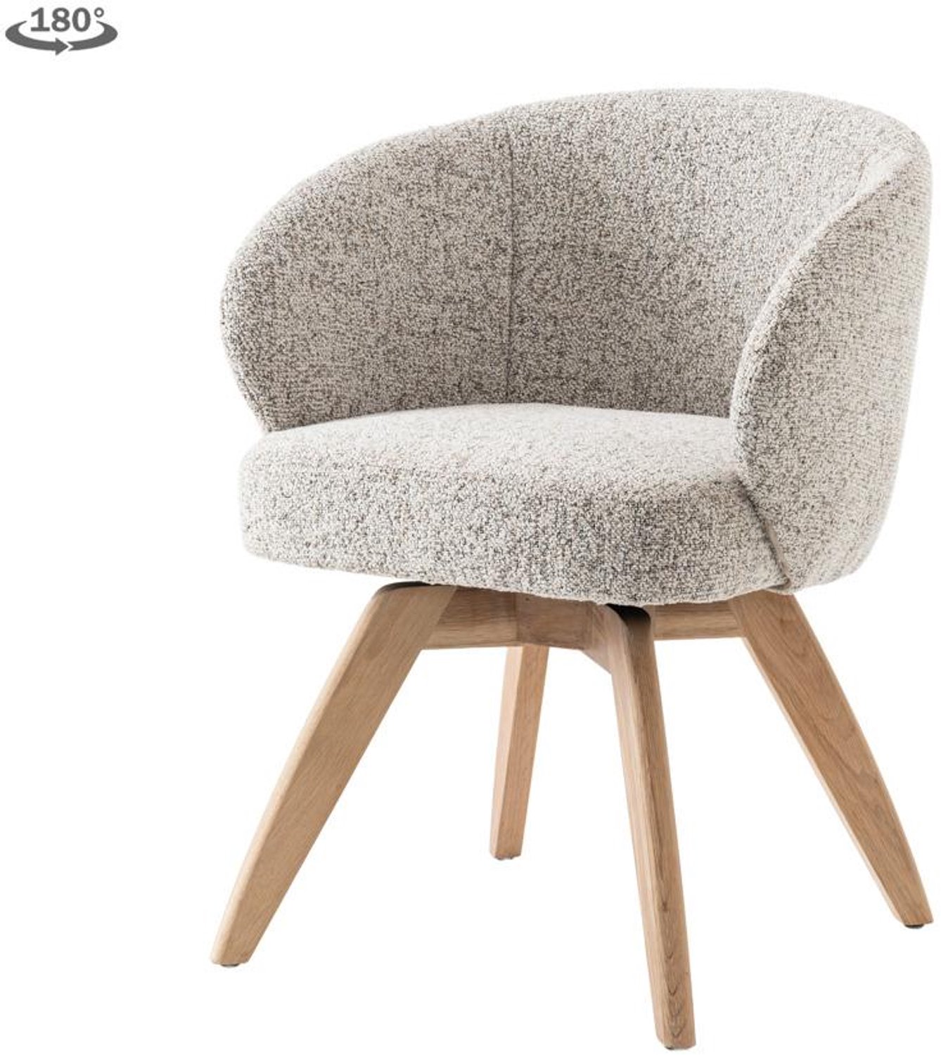 Tower Living Brescia draaibare armstoel - beige