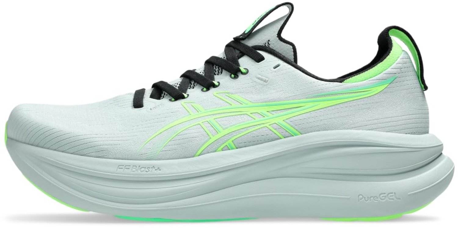 ASICS GEL NIMBUS 28 Hardloopschoenen Koud mos/illum Groen