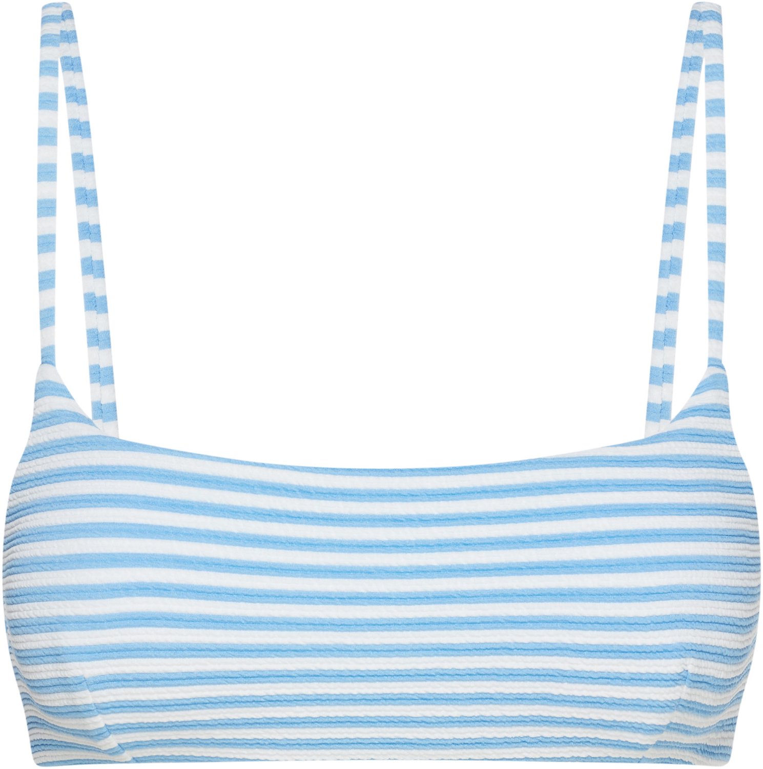 ESOTIQ Santorini - Bikinitopje - Bralette - Lichtblauw-wit gestreept Wit;Lichtblauw