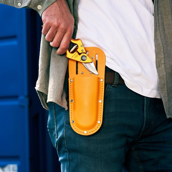 Felco 6 Color Edition Snoeischaar - Voor Middelgrote Handen - Knipt tot Ø 20 mm | Oranje — afbeelding 3