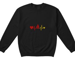 Zeilavontuur Sweater – Zeilen Is Leven – Unisex Sweater voor Dames & Heren – Origineel Cadeau