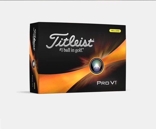 Titleist - Pro V1 - Golfbal - Geel — afbeelding 4