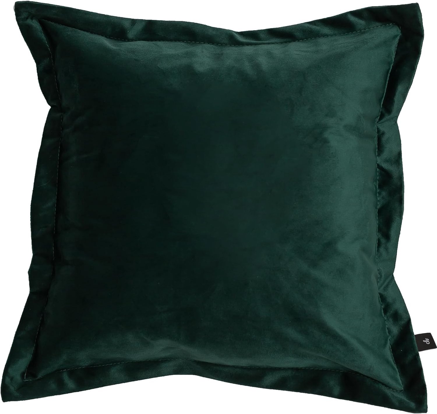 Fluwelen Kussenhoes 45x45 cm - Diepgroen