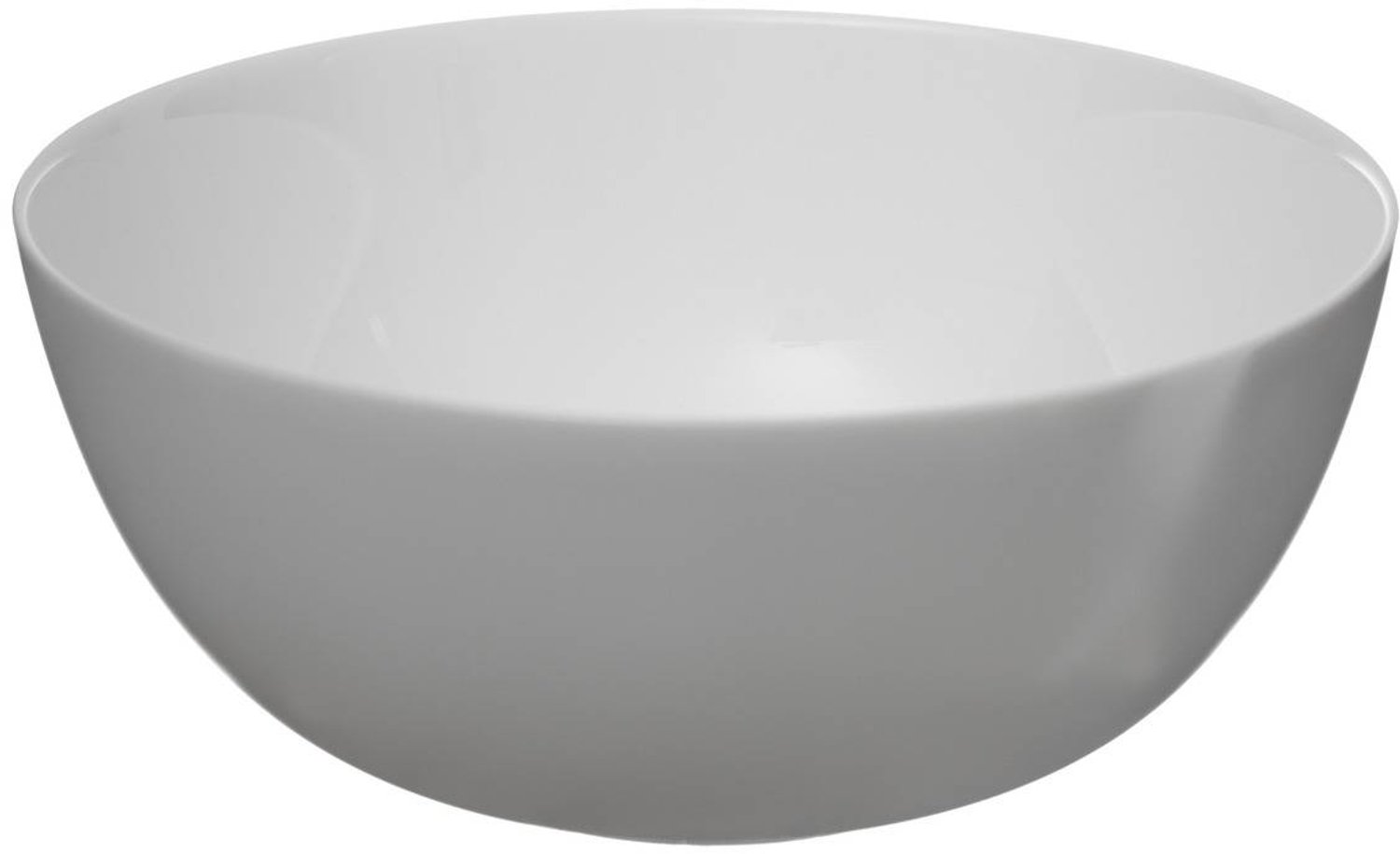 Saladier opale coupe blanc