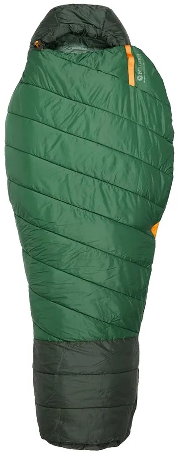 Marmot Wraptor 30 Synthetic Slaapzak Groen Long / No Zipper