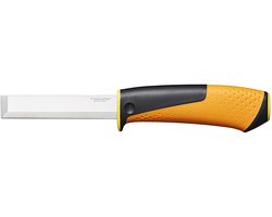 Fiskars 1023621 Serie - Timmermansmes - Ingebouwde Slijper - Roestvrij Staal - Ergonomische Handgreep