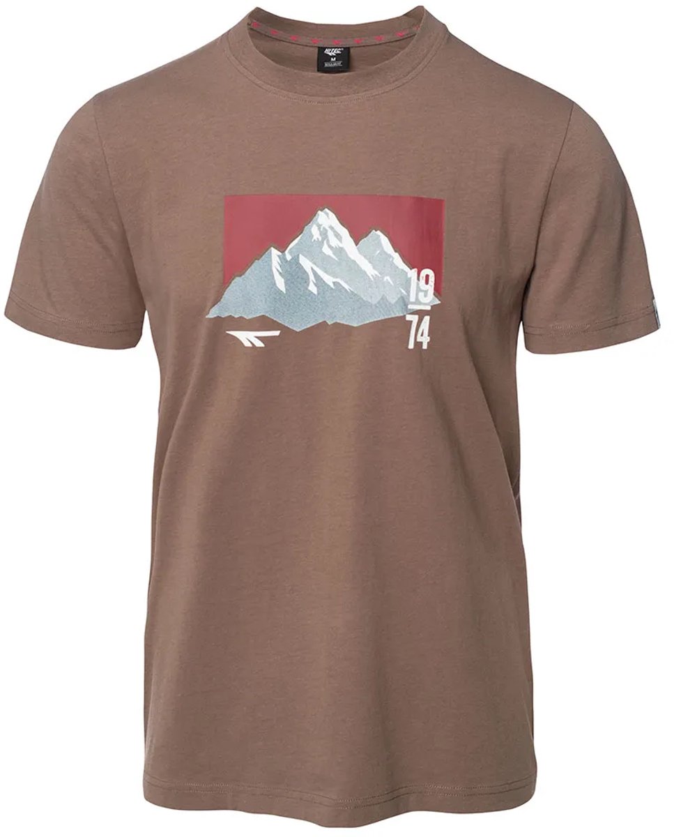 Hi-tec Rawal T-shirt Met Korte Mouwen Man Chocolate Chip