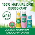 Happy Earth Deodorant: 24u bescherming, 100% natuurlijke deo balm, spray en roll-on.