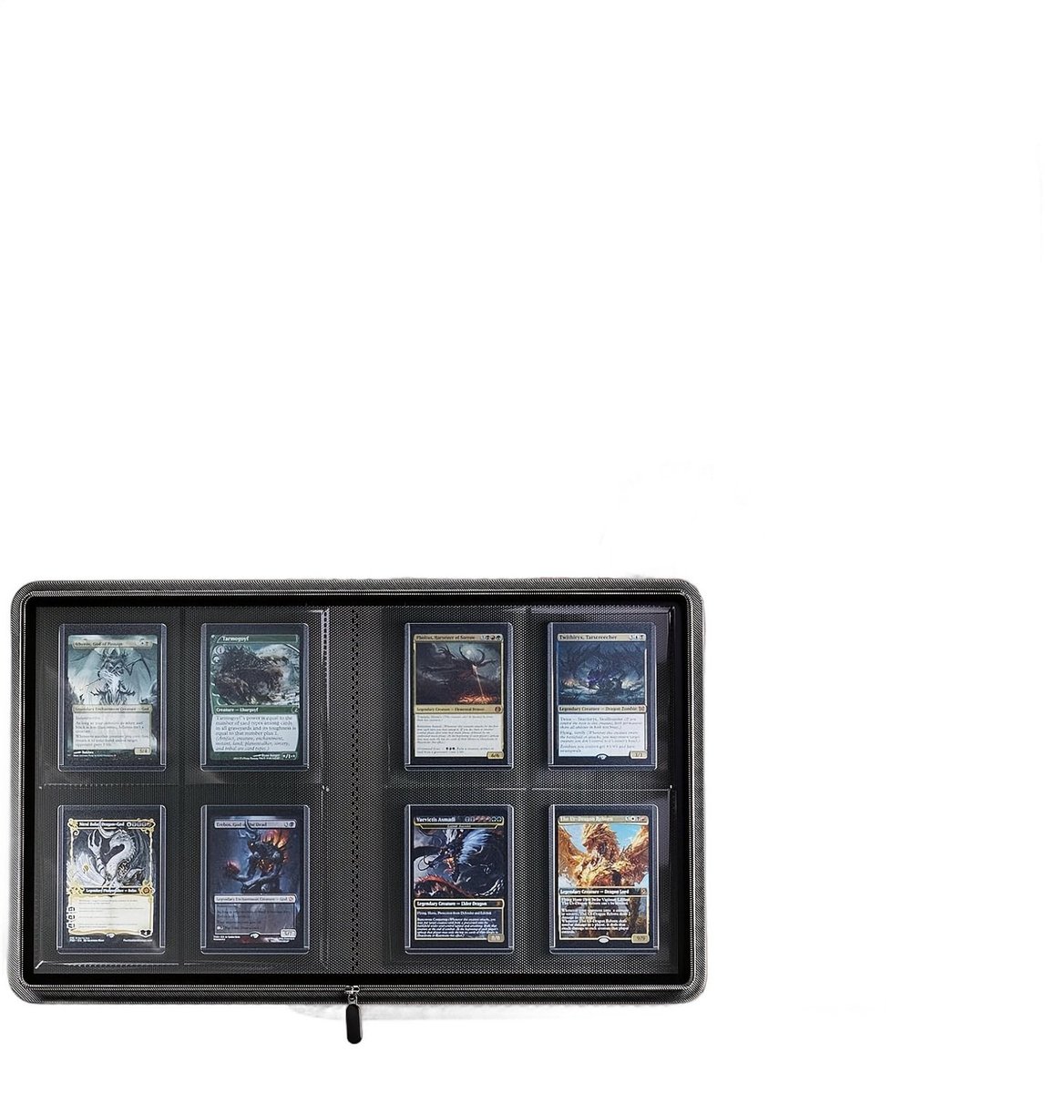 Currero Toploader Binder - Verzamelmap Kaarten - Geschikt voor Pokemon - 4 Pocket - 9 Pocket - 12 Pocket - Trading Card Map - Toploadermap - Roze Kleur - 128 Kaarten