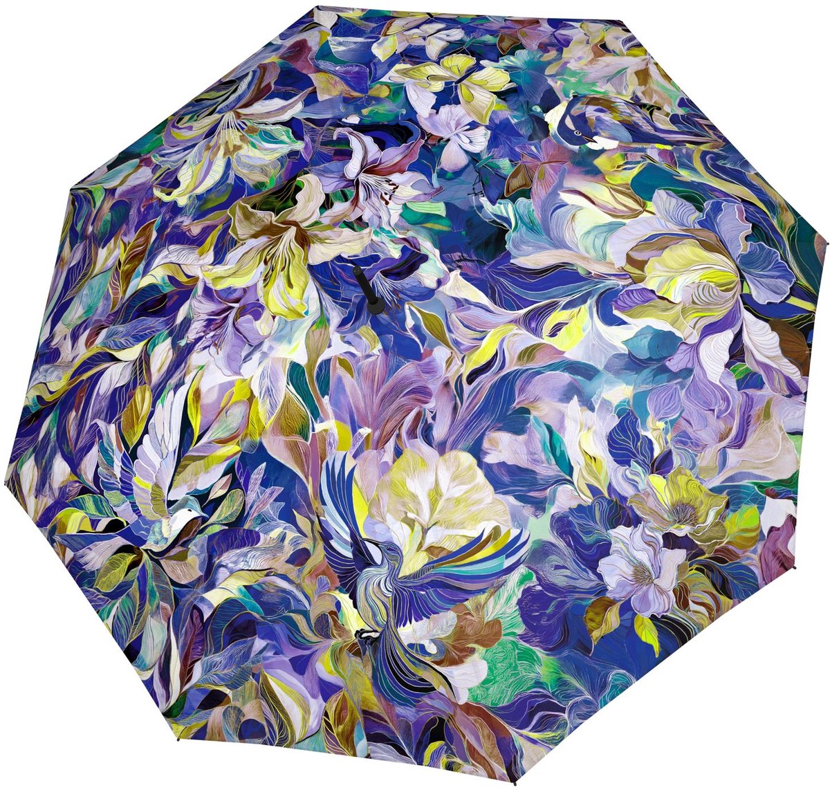 doppler paraplu Carbonsteel Long AC Printed Pattern Floralia kleurrijke