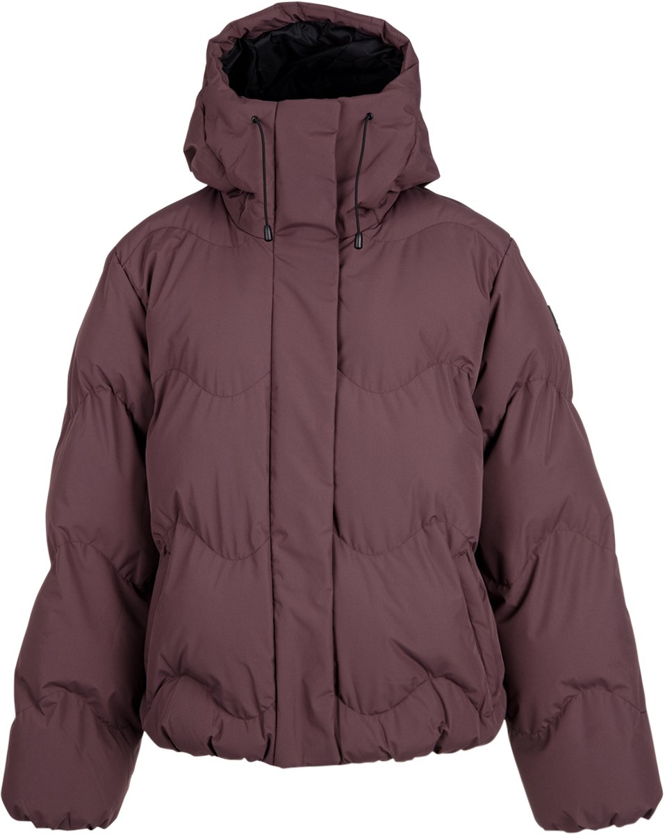 Brunotti Wave Winterjas Dames – Regenjas Waterdicht Baloon fit 10K Waterproof XXL Raisin