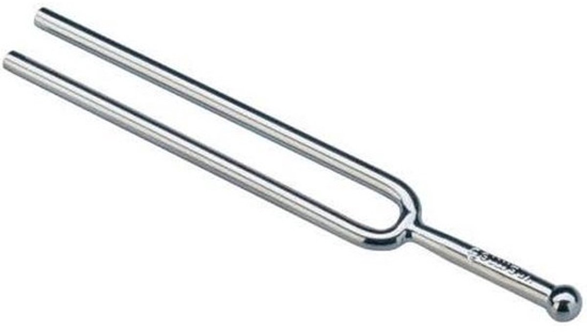 Stemvork - Stemapparaat - Muziek Stemmen - Ronde Vorm - 105 mm - Vernikkeld