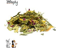 Zooply Bloemendroom - Kruiden & Snacks - 100% natuurlijk - Voor konijnen & cavia's - 400 gram