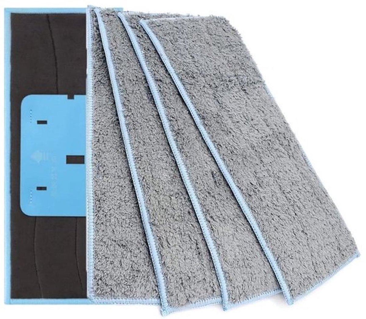 Wasbare natte dweilpads - Compatibel met Braava Jet M6 - Herbruikbaar en duurzaam - 4 stuks - Voor effectieve reiniging - Geschikt voor r...