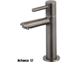 AquaVik Fonteinkraan XL Älv Kiwa 1/2'' Aska Gunmetal