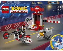 LEGO 76995 Sonic the Hedgehog Shadow the Hedgehog ontsnapping Actiefiguren en Motor Speelgoed