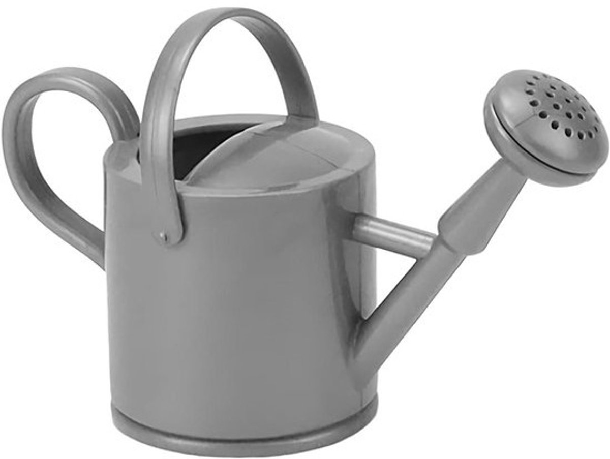 Kinder Gieter - Water Speelgoed - Planten Water Geven - Ergonomisch Handvat - 8x3.5x4.8 cm - Zilver
