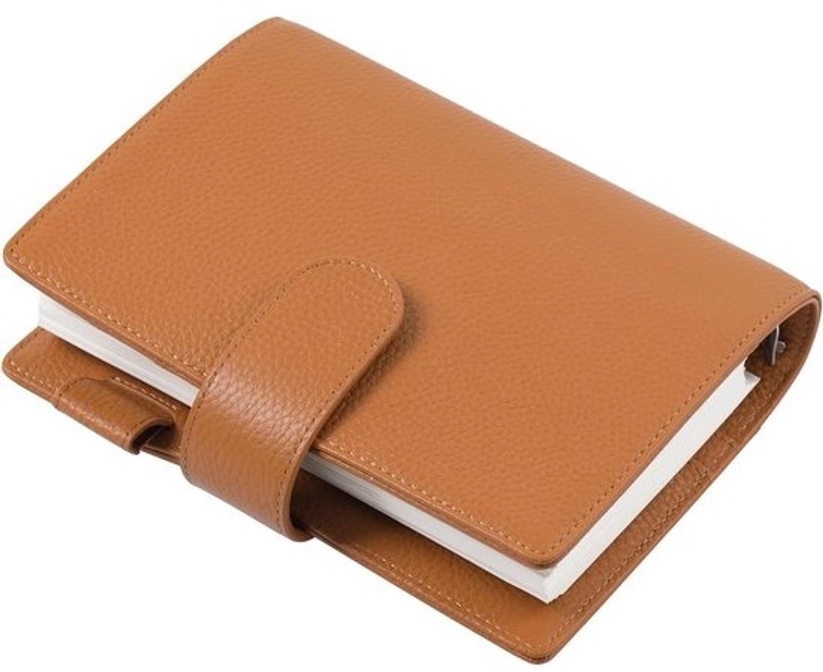 Persoonlijke Ringplanner - Agenda Organizer - Dagelijkse planning - Zonder groot achtervak - 25 mm ringen - Oranje