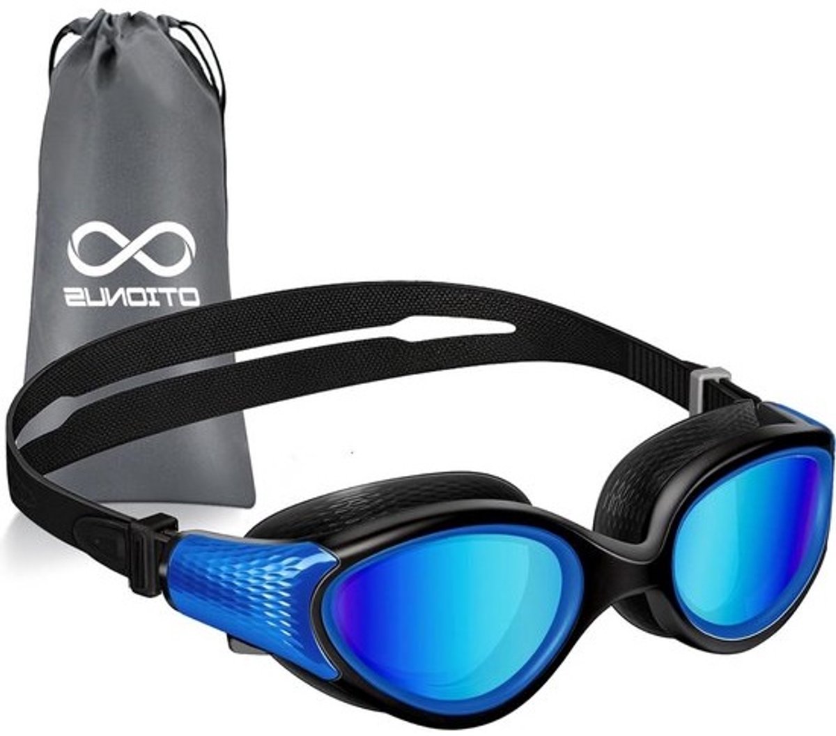 Volwassen Zwembril - Zwemmasker Anti-Mist - Lekvrij Zwemmen - Panoramisch Zicht - Comfort Fit - Helder