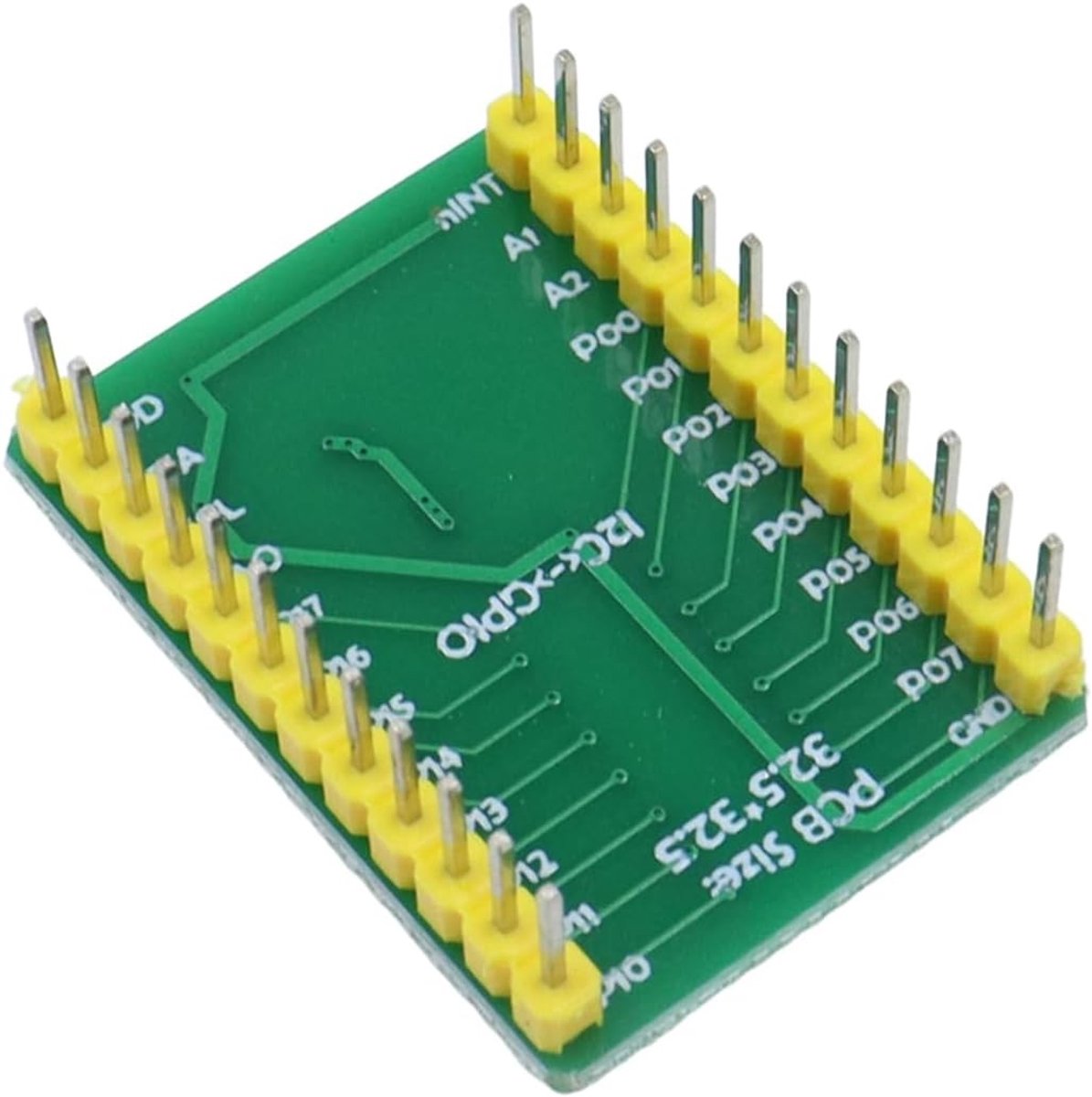 PCA9555 I2C naar GPIO Uitbreidingsmodule met 16 Digitale Ingangen en Uitgangen en Indicatorlampjes voor Projecten