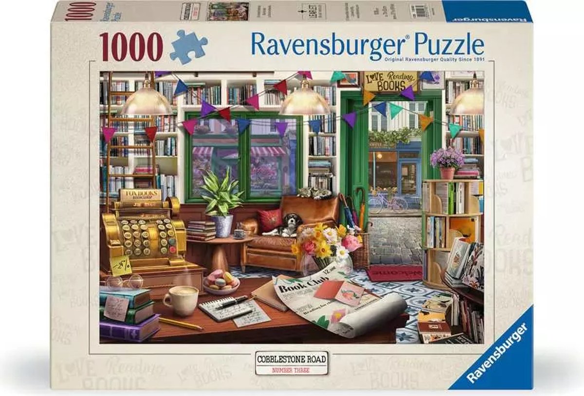 De Boekenwinkel - 1000 stukjes