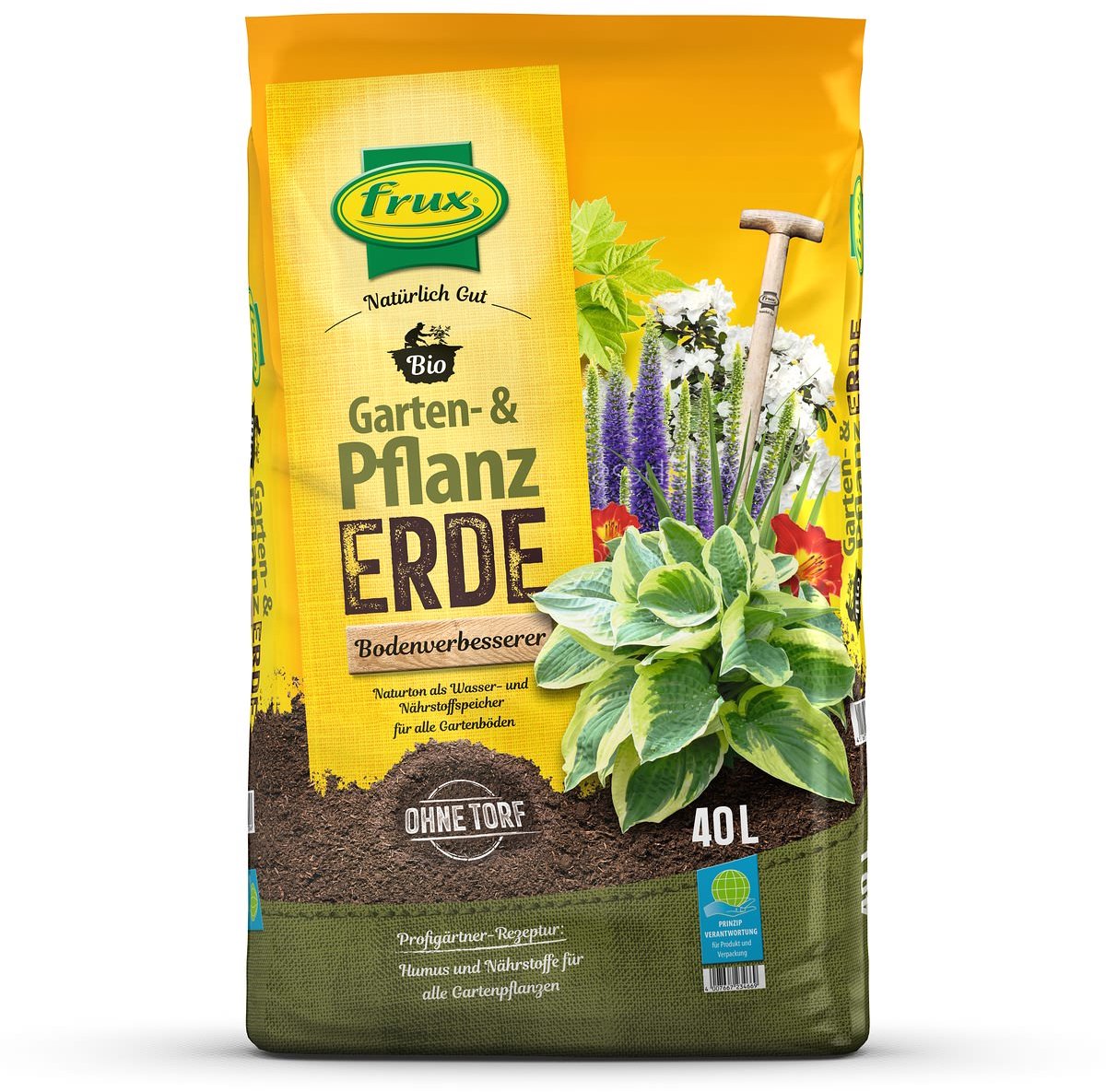 frux Bio tuinaarde bodemverbeteraar turfvrij 40 liter