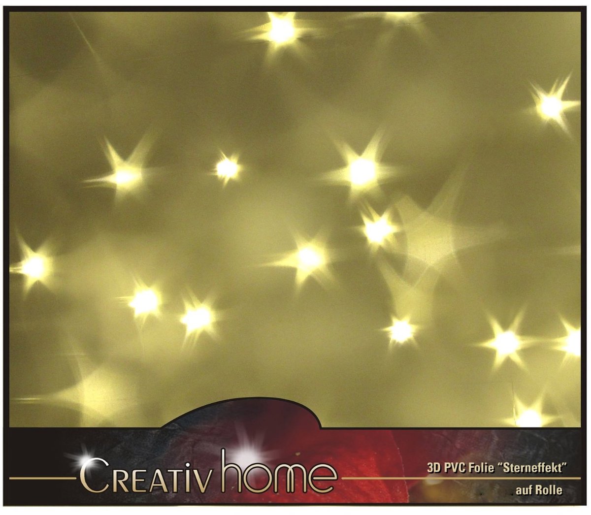 Gasper 3D Sterreneffect Folie PVC 50 x 100 cm