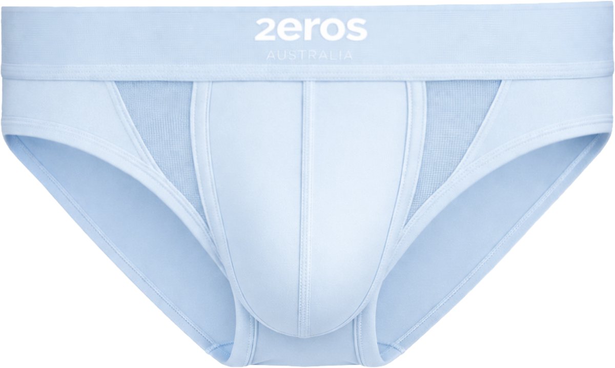 2EROS AKTIV Cronus Brief Blue - MAAT S - Heren Ondergoed - Slip voor Man - Mannen Brief