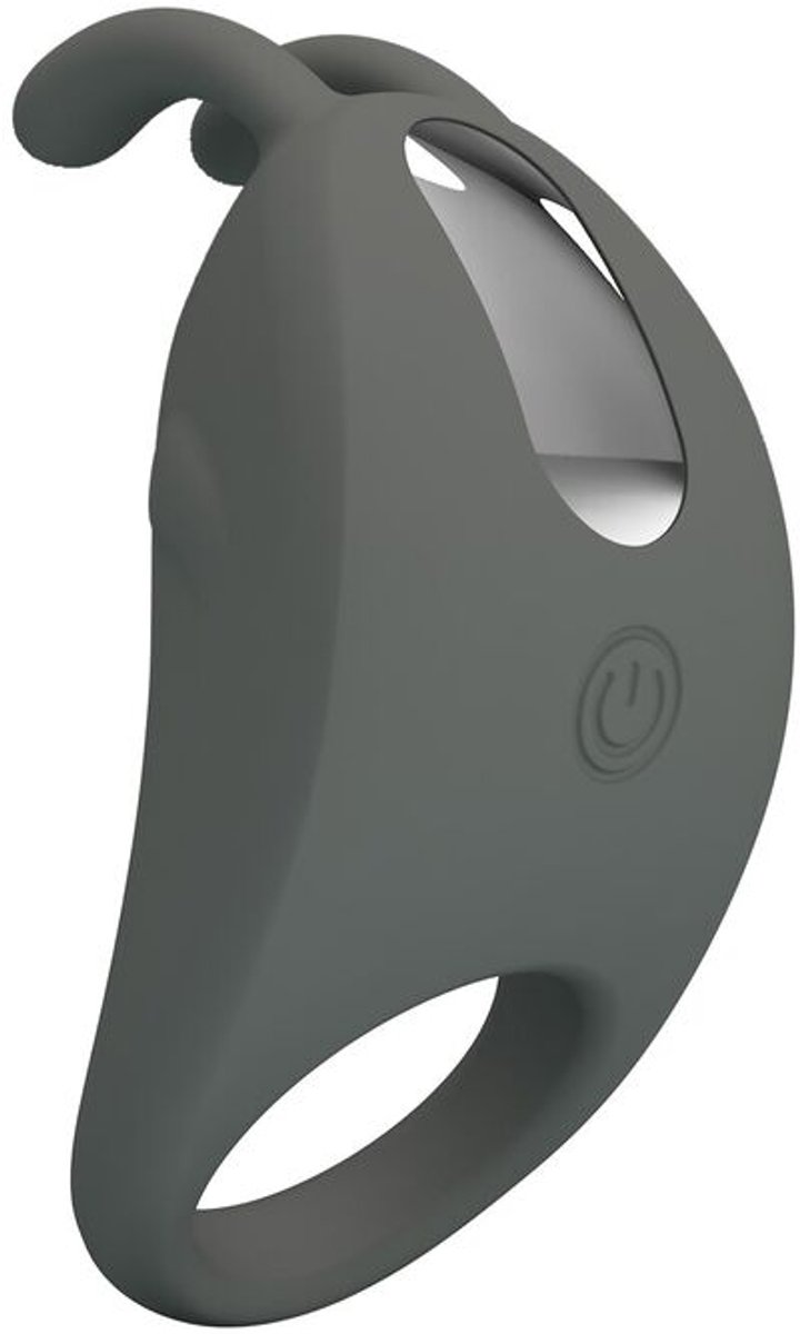 Oplaadbare Vibrerende Ring met Rabbit Stimulator