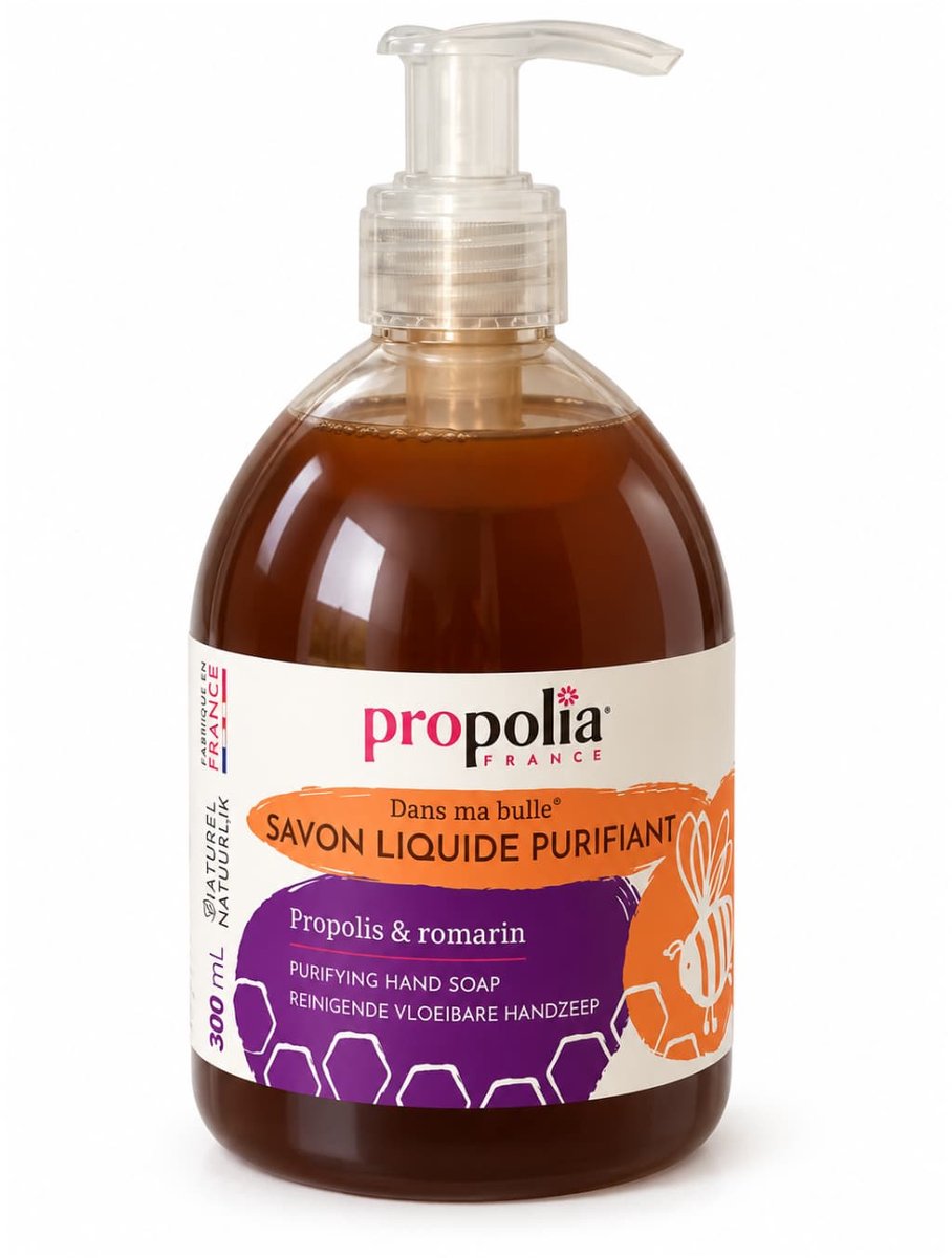 Propolis en rozemarijn handzeep 300ml Propolia