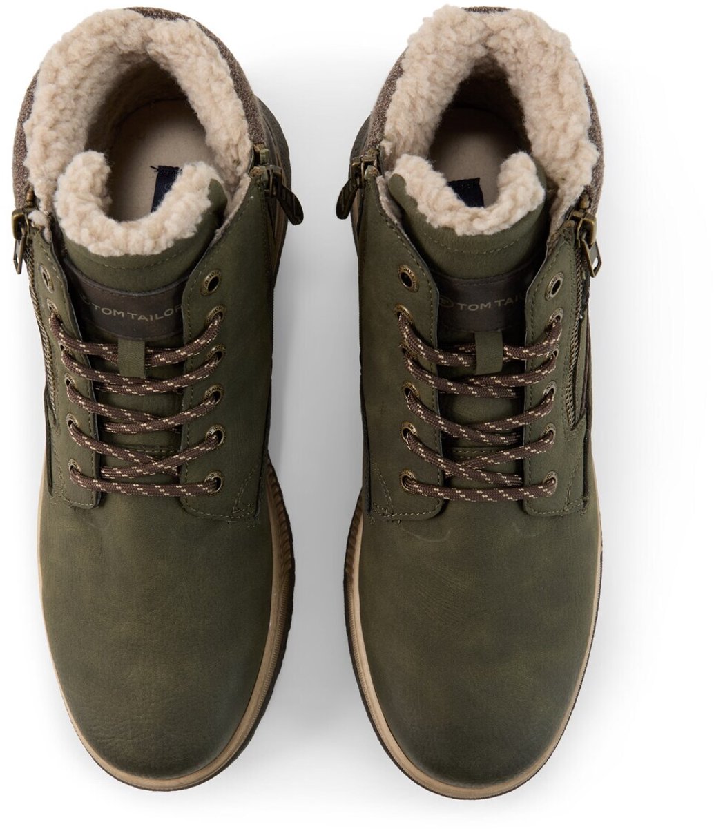 Tom Tailor - Waterdichte laarzen met voering - Maat 44 - khaki
