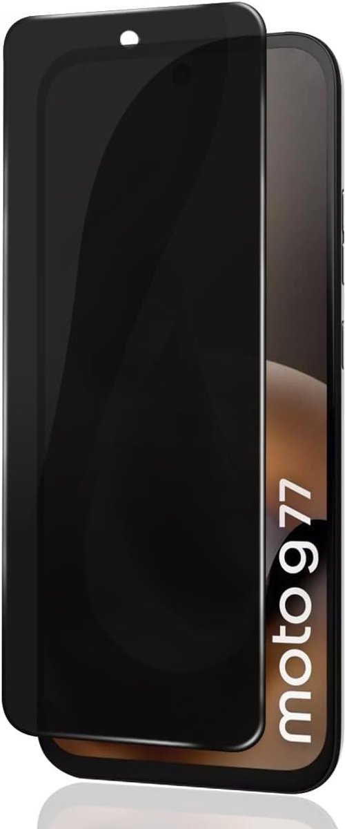 Beschermfolie voor Motorola Moto G67/Moto G77 5G, gehard glas, 1 stuk, anti-vingerafdruk, krasbestendig, privacy gehard glas voor Motorola Moto G67/G77