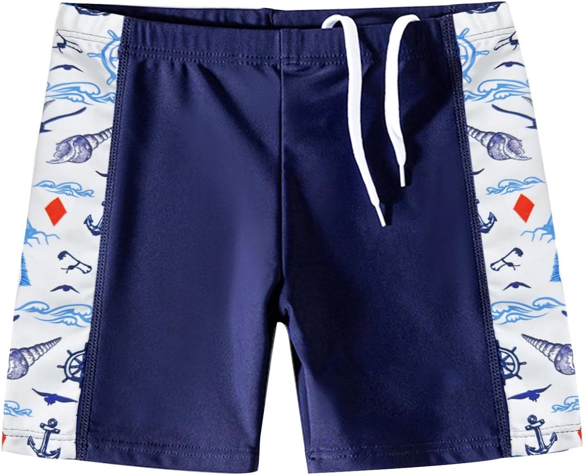 Zwembroek Jongens, zwemshort kind, voor jongens van 3-12 jaar